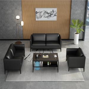 China Elegant Office Furniture Partitions / Meeting Room Leather Chair Set wholesale