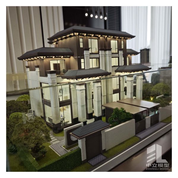 1:100 Modern Villa Model Architectural Model Building Contemporary