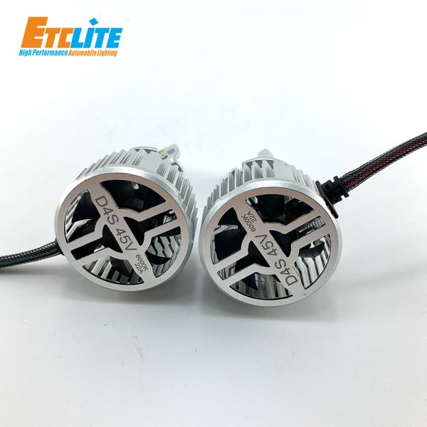 36V LED Canbus Decoder , H11 H13 H15 6000k Led Headlight Bulb