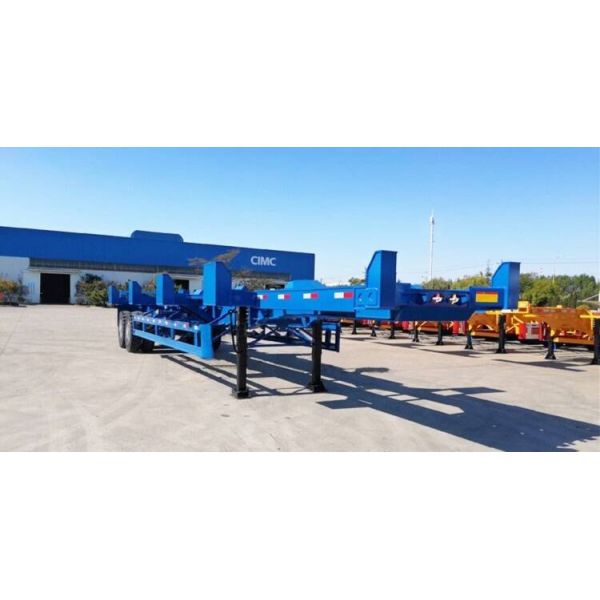 CIMC Terminal 40FT Skeleton Intermodal Container Chassis