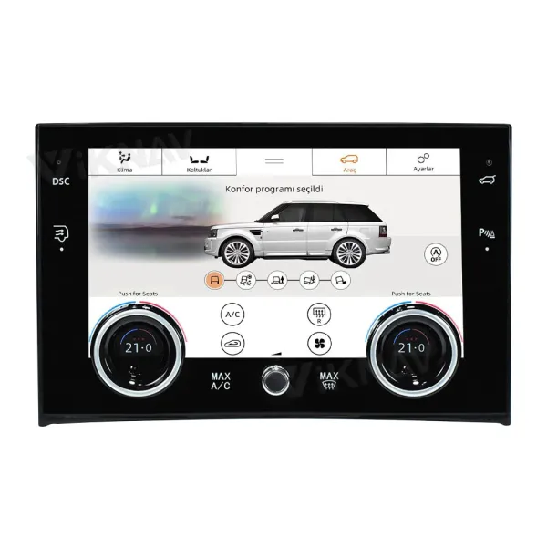 10.4 Inch Air Condition Board For Land Rover Range Rover V8 2002-2012 Air Conditioning Climate Panel Day And Night Mode