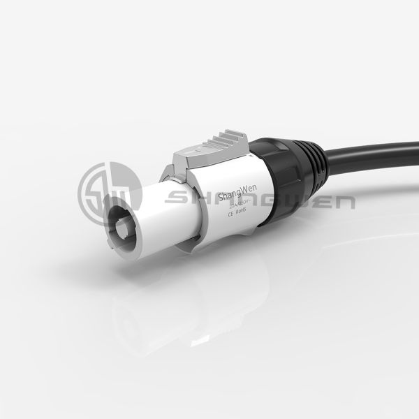 Polyamide Shell Locking 3 Pole Adapter Male Power Connector Perfect for Industrial Electronics Applications