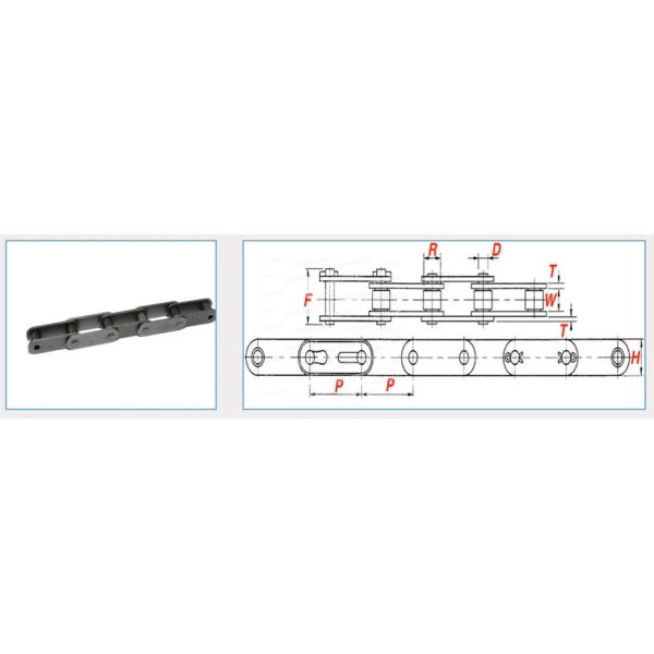 C45 Single Pitch Roller Chains For Durable And Long Lasting Performance