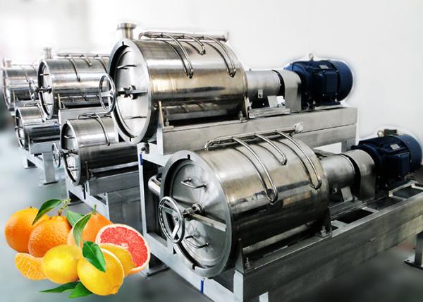 Quality SS304 Turnkey Citrus Processing Line Automatic Orange Juice Processing Equipment 10T/H for sale