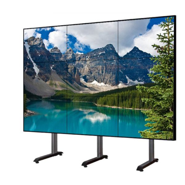 700Nit 4K Video Wall narrow bezel display For Book Stores Museum