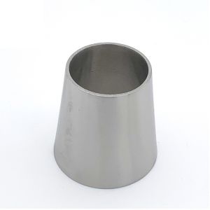 SUS316L SS Pipe Fittings , Concentric Seamless Sanitary Stainless Steel Tubing