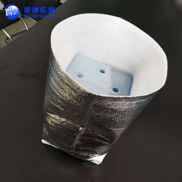 Food Carry Insulated Thermal Pouch Bags Packaging For Live Seafood Delivery Eco-Friendly And Durable