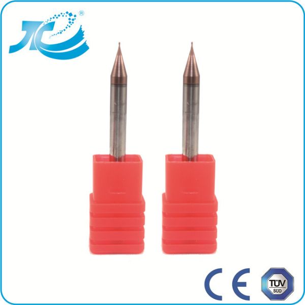 HRC 55 / 60 / 65 Ball Nose High Performance End Mills 50mm Overall Length