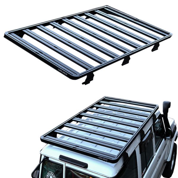 Payment T/T Process Laser Cutting Powder Coated Aluminum Alloy Roof Basket for LC76