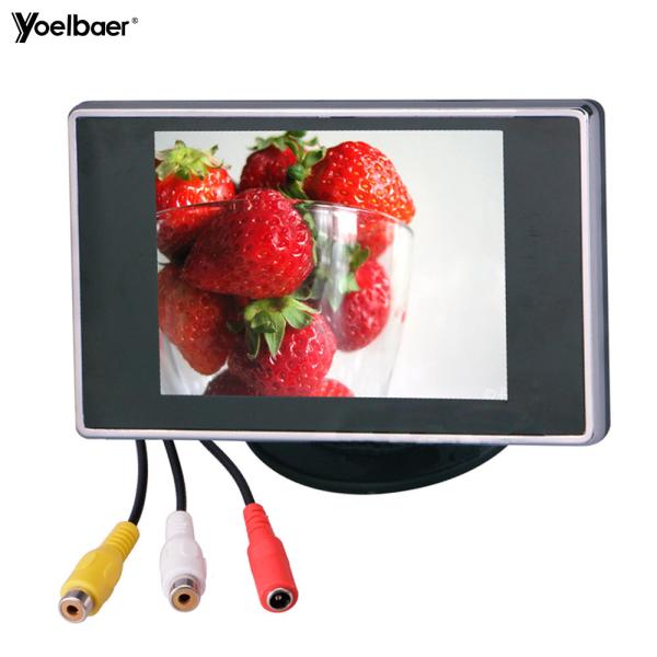 Quality LCD HD Car Monitors DVD VCD Video Equipment 5 Inch LED Monitor for sale