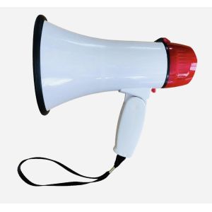 Buy cheap 7in Lithium Battery Operated Bullhorn Plastic Mega Phone Record Voice TF Card from wholesalers