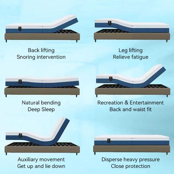 California King Memory Foam Mattress Custom Size / Inches OEM Factory