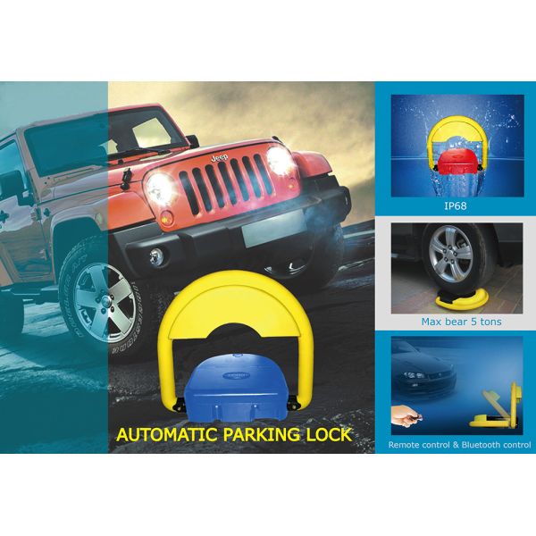 Mobile App Control Automatic Parking Lock DC 12V Bluetooth Gateway 4G SIM Card