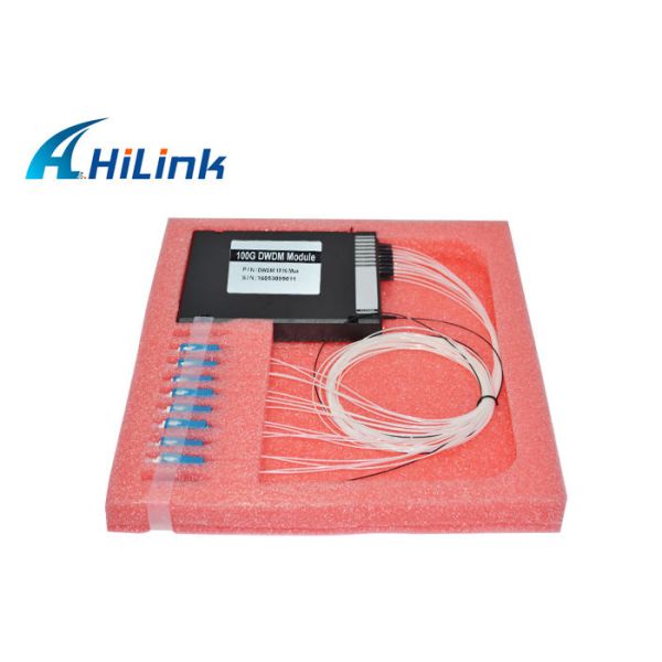 LC / APC Connector Single Fiber DWDM Mux Demux ABS / LGX Module C30-C37 8CH