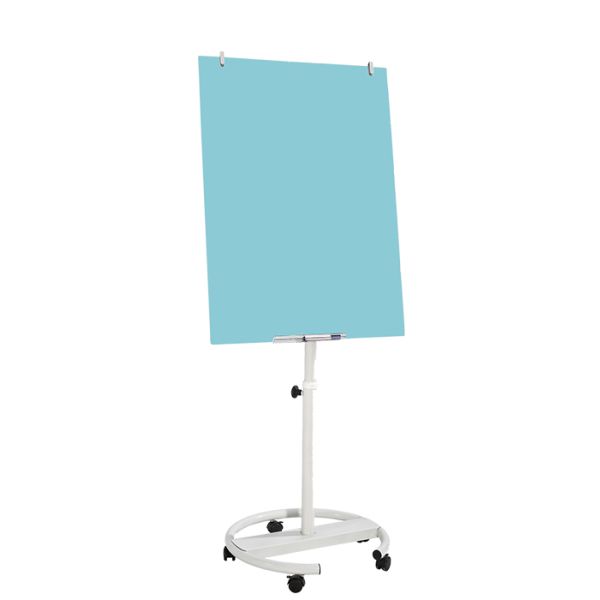 Round Flip Chart Board , Flip Chart Stand And Paper SGS Certification