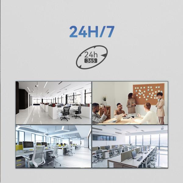 Quality Frameless Video Surveillance Industrial LCD Monitor 4k Hd USB Bnc Vga AV PC RS232 for sale