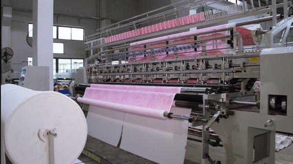 Quality Heavy Duty High Speed Quilting Machine For Making 3.2 Meters Blankets for sale