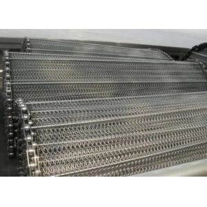 China Woven Ss304 Chain Conveyor Belt For Automatic Bbq wholesale