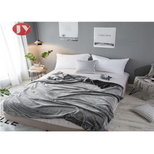 Buy cheap Double Layer Faux Animal Fur Blanket 100% Polyester tip discharged Rabbit Mink from wholesalers