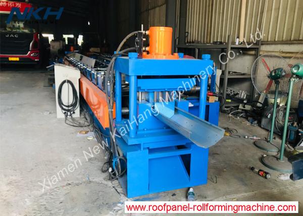 Quality Full Automatic Roof Gutter Roll Forming Machine With 12 Months Warranty for sale
