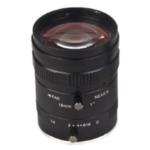 China 1&quot; 16mm C mount 5 Megapixel Manul Iris Lens wholesale