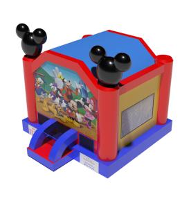 China Commercial Inflatable Bounce House With Mickey Mouse Patterns on sale