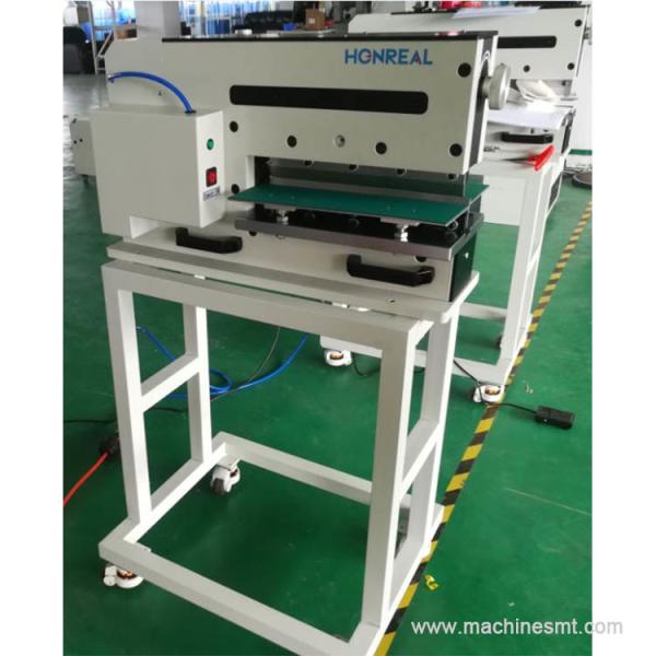 Quality Pneumatic 240V PCB Cutting Machine , PCB V Grooving Machine For Aluminum SMD RF4 Board for sale