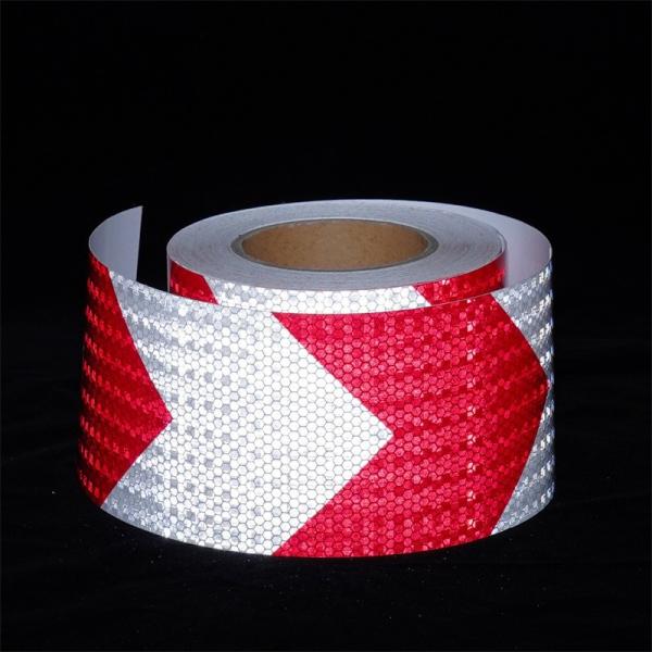 Quality Self Adhesive Reflective Film Traffic Safety Vehicle Reflective Warning Tape for sale