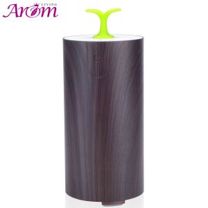 China Wood Grain Aromatherapy Essential Oil Diffuser For Air Fresh wholesale