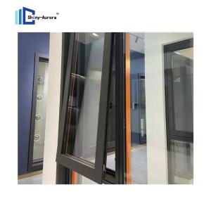 China Waterproof Top Hung Awning Windows Double Glazed Awning Storm Windows wholesale