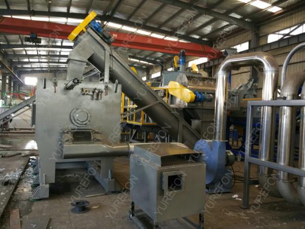 Custom High Performance PP Recycling Machine , Stainless Steel Plastic Film Washing Machine