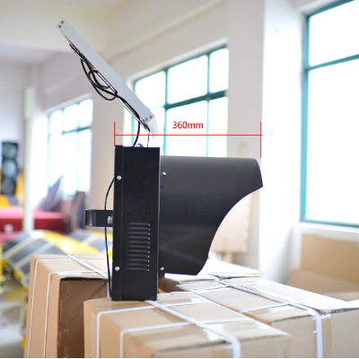 300mm 1 Appearance Solar Powered Panel Traffic Warning Light SG-301