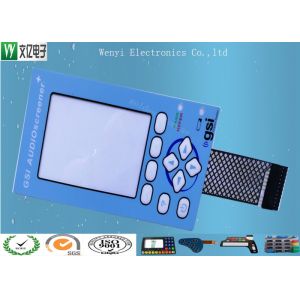 China Nicomatic Connector Tactile Polydome Membrane Switch Keypad Anti Interface wholesale