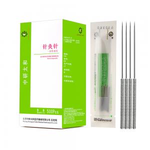 China Sterile OEM Disposable Acupuncture Needles Dongbang Silver Acupuncture Needles 108 wholesale
