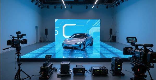 P1.25mm P1.52625mm GOB panel anti slip and wear-resistant floor display screen with a load-bearing capacity of 1.5 tons