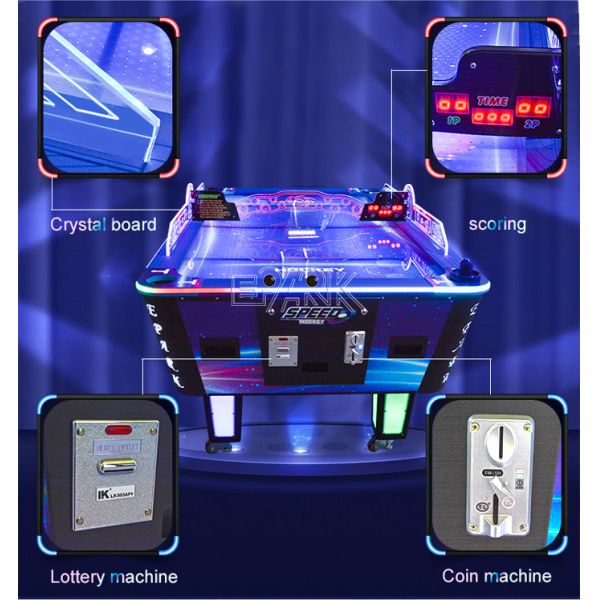 CE Hardware Electric Air Hockey Table Indoor Outside 750W