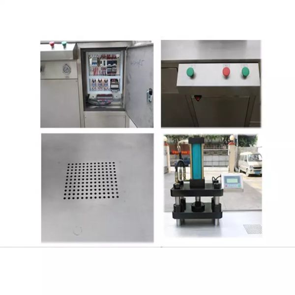 Antirust Semi Automatic Cosmetic Packing Machine For Eyeshadow