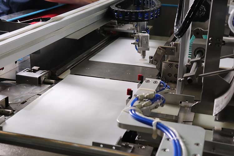 Vision System 280mm Surgical Glove Packing Machine 50 Bag / Min