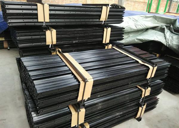 Quality Black Painted Y Fence Post / Metal Fence Posts For Australia , New Zealand for sale