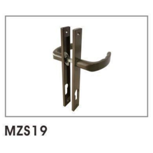 Powder Spraying Aluminum Sliding Window Door Lock 100PCS With Hook Bolt