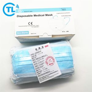 China High Filtration Bacteria Meltblown Dental Face Masks wholesale