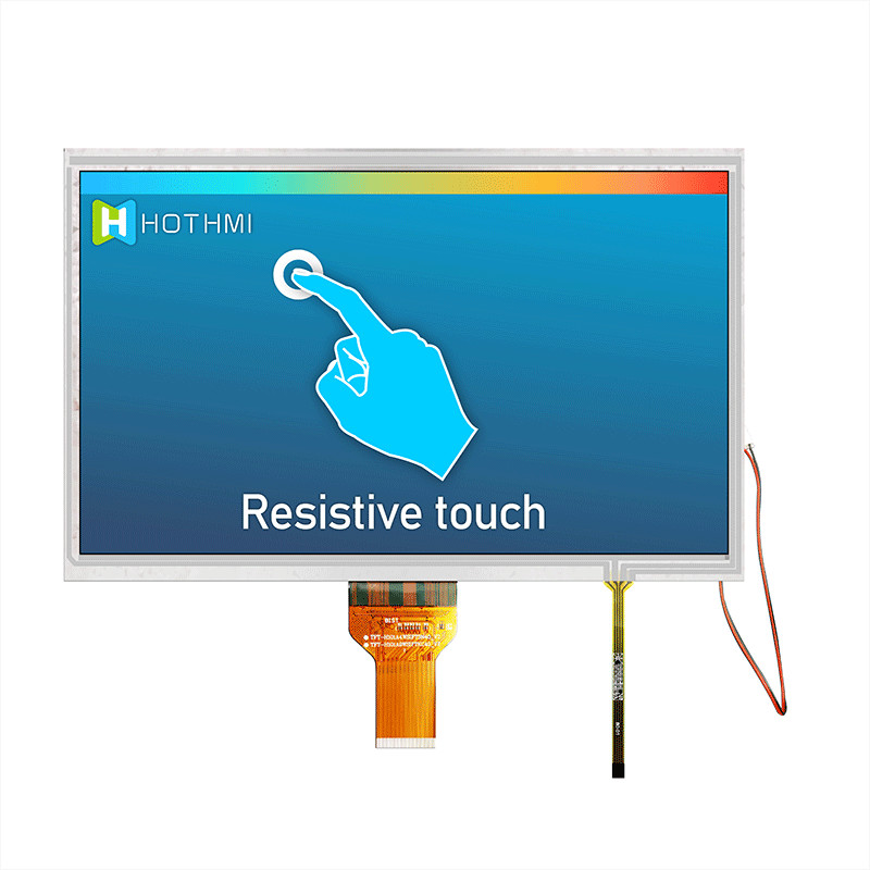 10.1 Inch Resistive TFT LCD Display With 1024x600 Resolution