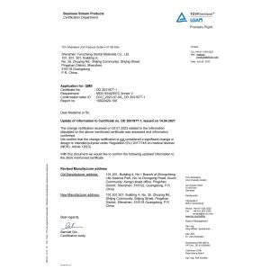 Shenzhen Flyin Technology co.,Ltd Certifications