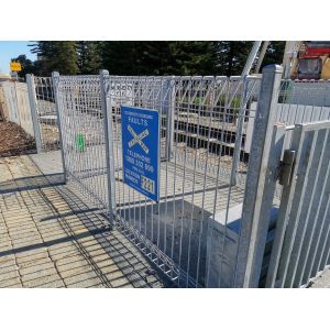 Decorative H1830mm Powder Coated Brc Mesh Fence