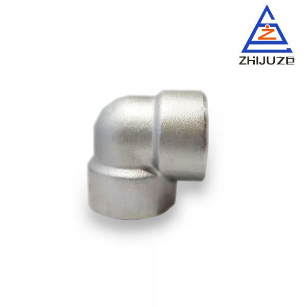 Quality 4" PN160 SS Socket Weld Fittings 90 Degree Sw Elbow for sale