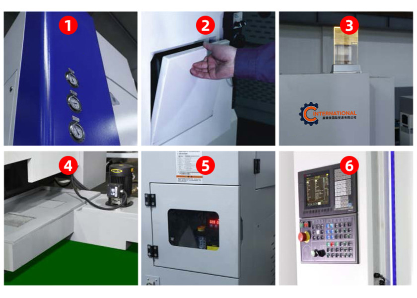 Linear Motion 4000 * 2000 Rpm CNC Turning Machine