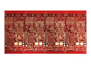 China 17um Red 94V0 Multi Layer PCB Printed Circuit Board ISO14001 wholesale