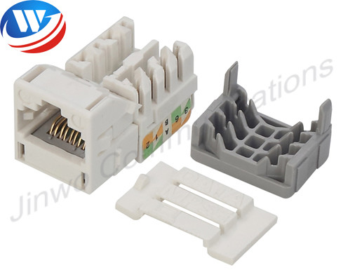 China CAT6 UTP 8P8C Commscope Keystone Jack 90 Degree Unshielded wholesale