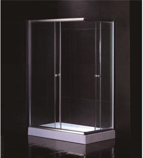 Quality Free Standing 1200 X 800 Rectangular Shower Enclosure With Tray Center Drain for sale