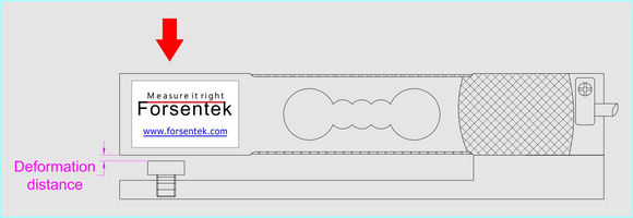 100kg single point load cell with overload protection